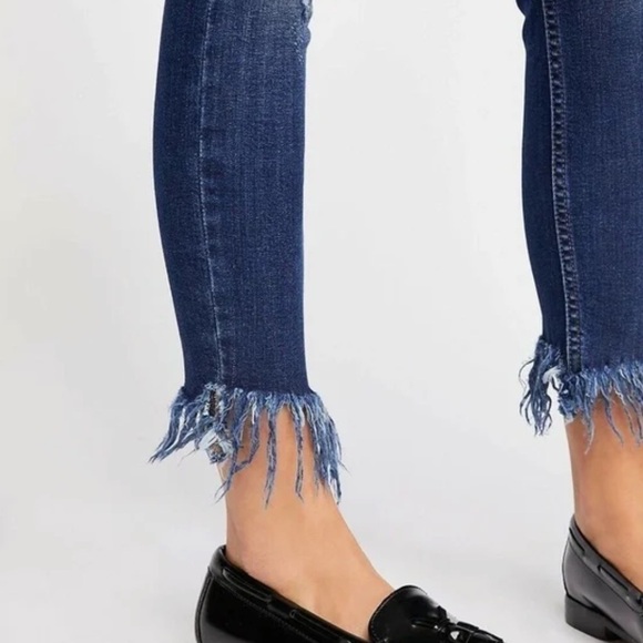 Free People Great Heights Frayed Skinny Jeans - Picture 2 of 14